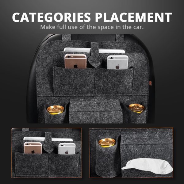 Multifunction Car Seat Organizer Car Storage Organizer Car Seat Side Organizer Car Accessories