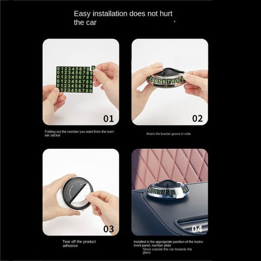2 In 1 Dashboard Car Phone Holder With Navigation Bracket – 360° Rotation Phone Bracket For Car Use – Random Color